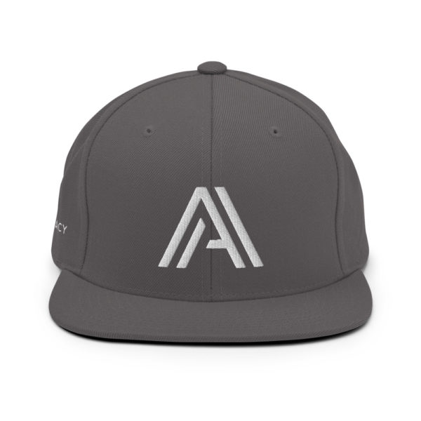 The Arts Advocacy Classic Dark Grey Snapback Hat