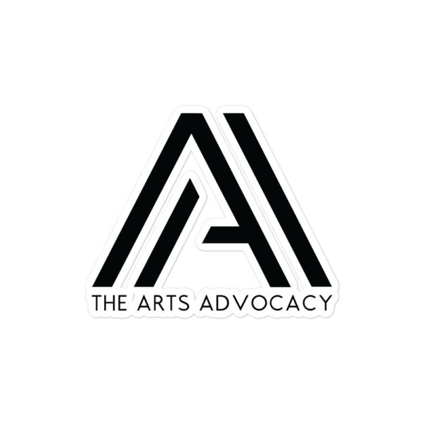 The Arts Advocacy Logo Sticker