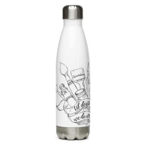'Til Death Stainless Steel Water Bottle