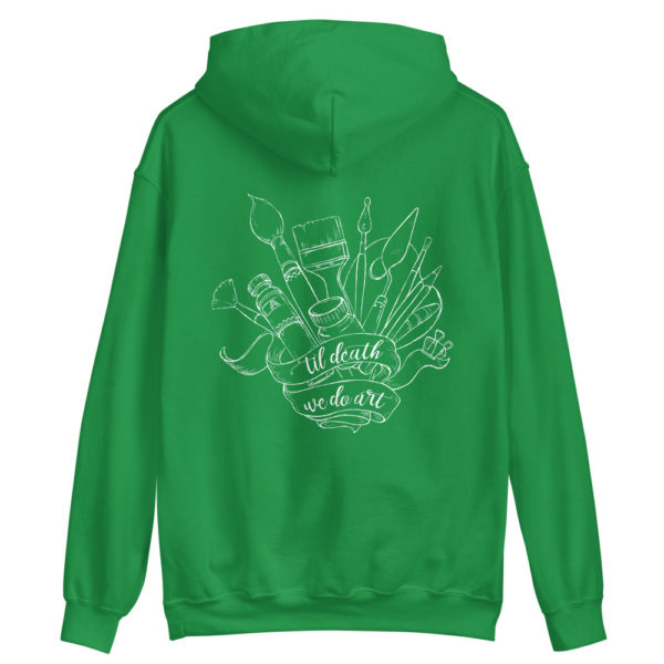 'Til Death Unisex Hoodie- Irish Green