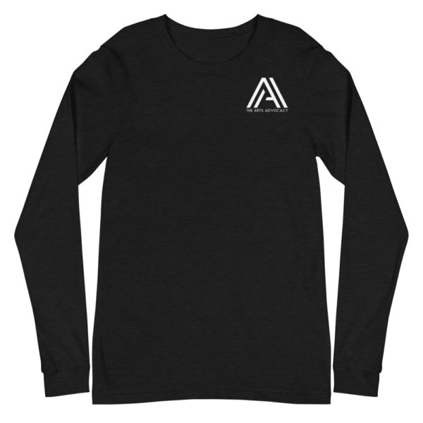 'Til Death Unisex Long Sleeve T-shirt- Black Heather