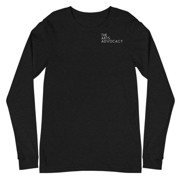 Unisex Long Sleeve T-Shirt- Black Heather