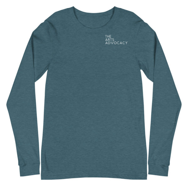 Unisex Long Sleeve Tee- Deep Teal