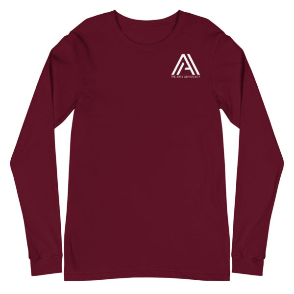 'Til Death Unisex Long Sleeve T-shirt- Maroon