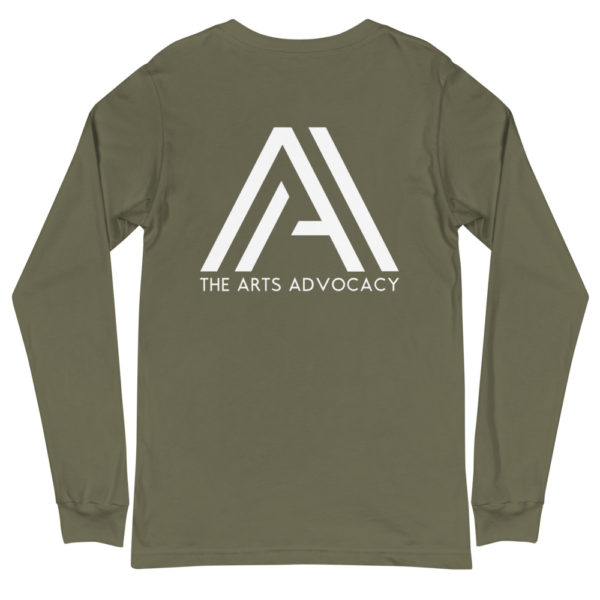 Unisex Long Sleeve Tee- Military Green