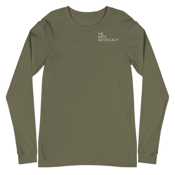 Unisex Long Sleeve Tee- Military Green