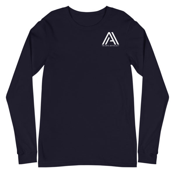 'Til Death Unisex Long Sleeve T-shirt- Navy