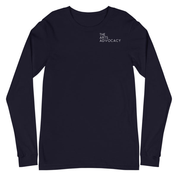 Unisex Long Sleeve T-Shirt- Navy