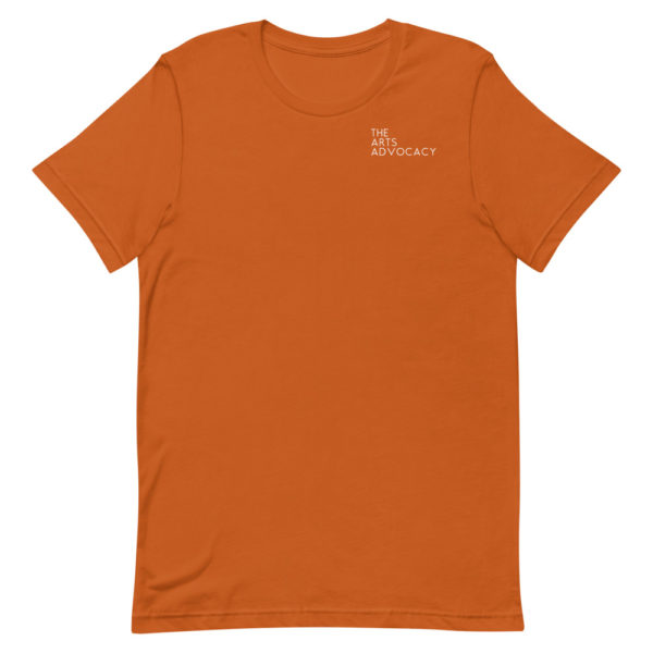 'Til Death Short-Sleeve Unisex T-Shirt- Autumn Orange