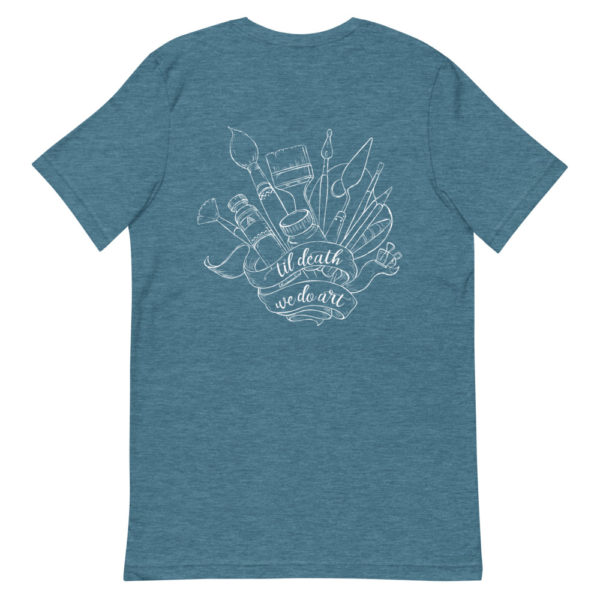 'Til Death Short-Sleeve Unisex T-Shirt- Deep Teal