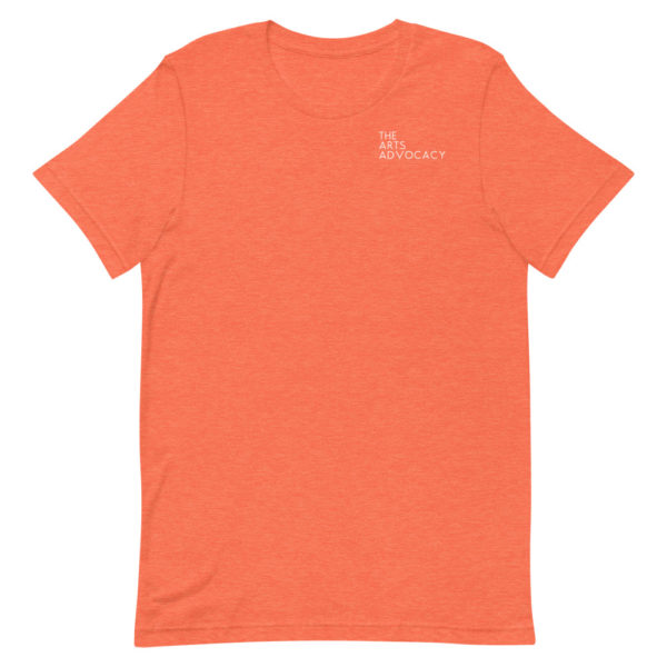 'Til Death Short-Sleeve Unisex T-Shirt- Heather Orange