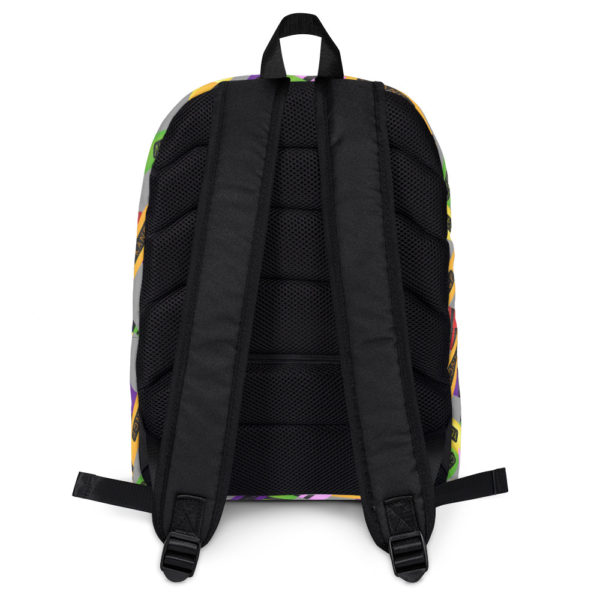 All-Over-Print Crayon Backpack