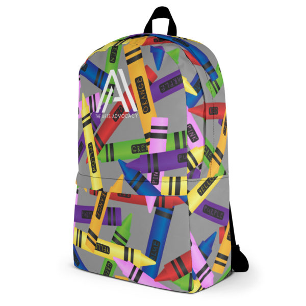 All-Over-Print Crayon Backpack