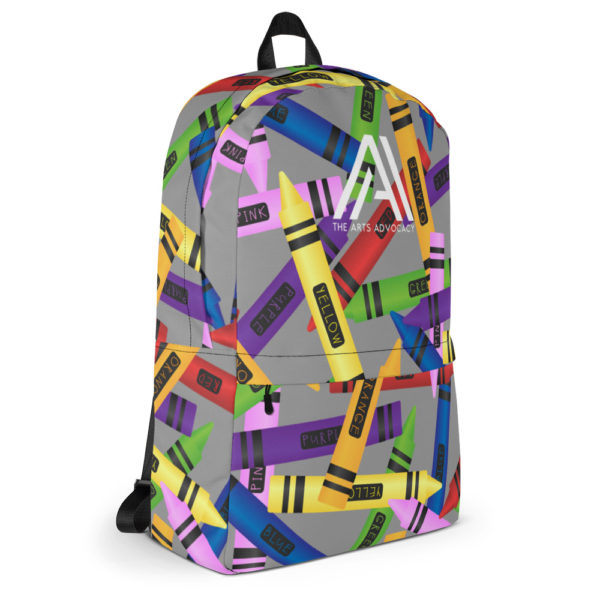 All-Over-Print Crayon Backpack