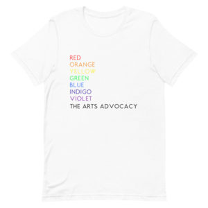Light ROYGBIV Short-Sleeve Unisex T-Shirt