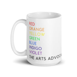 ROYGBIV White Glossy Mug